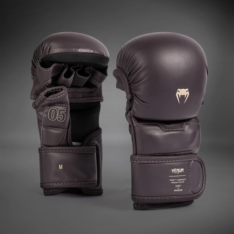 Menʼs boxing gloves Venum Impact Evo VENUM-05061-058 chocolate 2