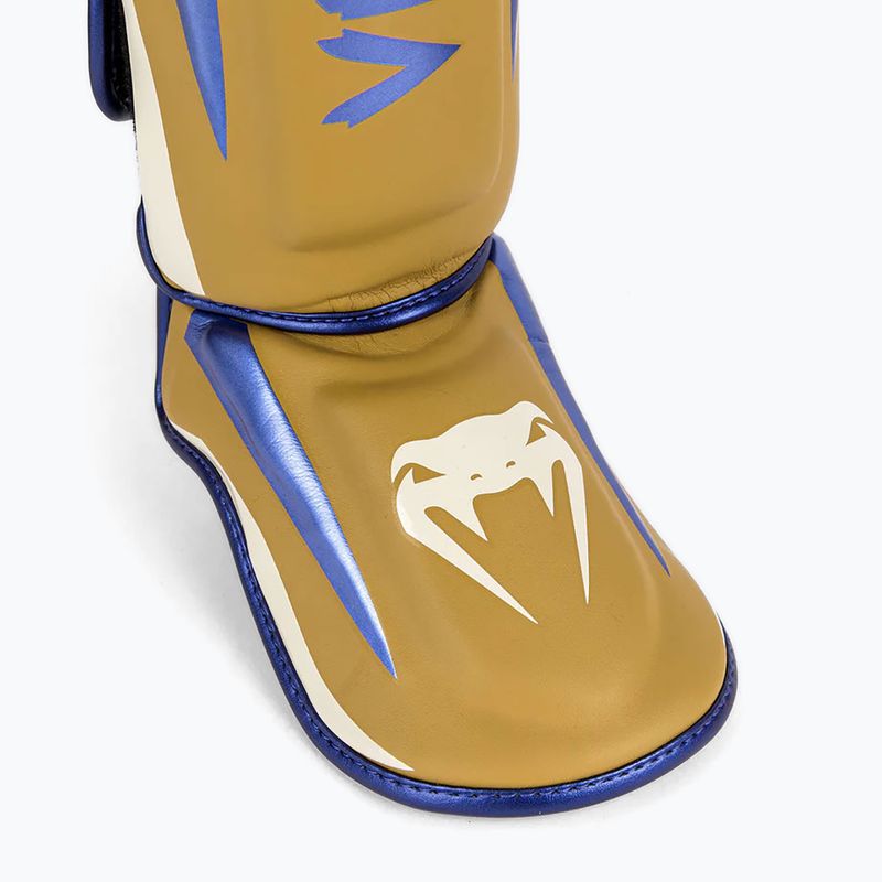 Venum Elite Standup Shin Guards tibia and foot protectors camel 4