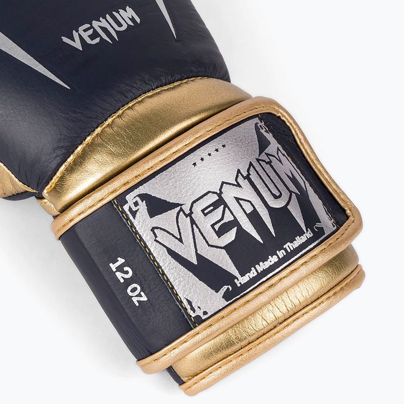 Venum Giant 3.0 navy/gold boxing gloves 3