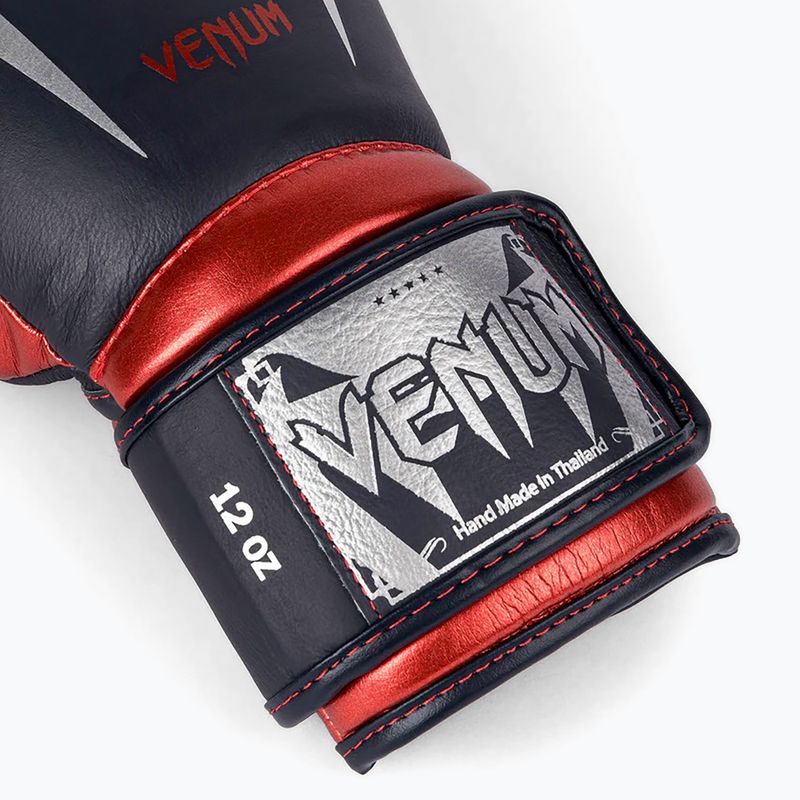 Venum Giant 3.0 boxing gloves navy blue/red 3