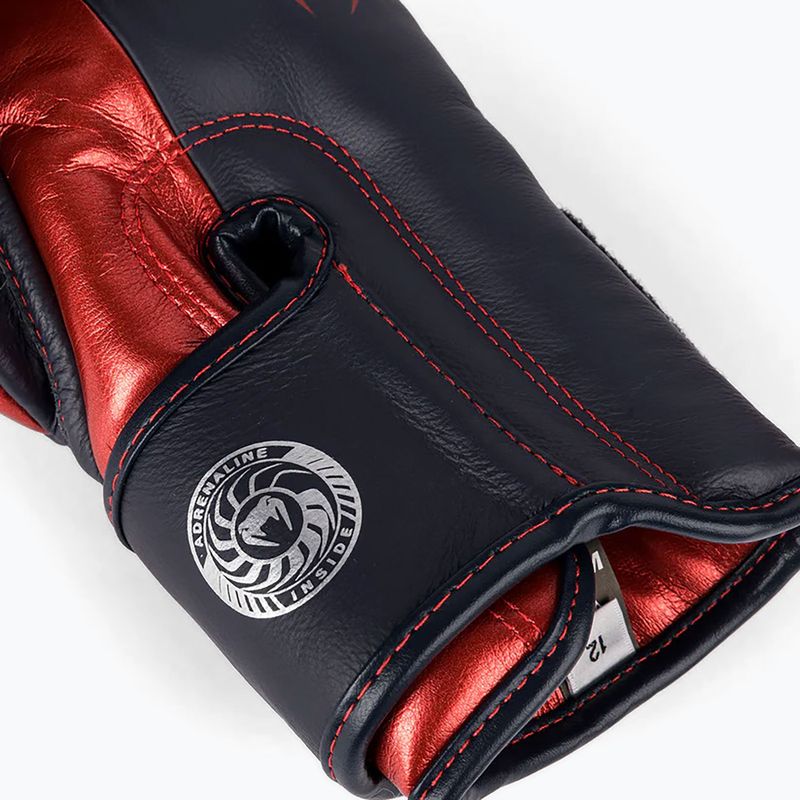Venum Giant 3.0 boxing gloves navy blue/red 5