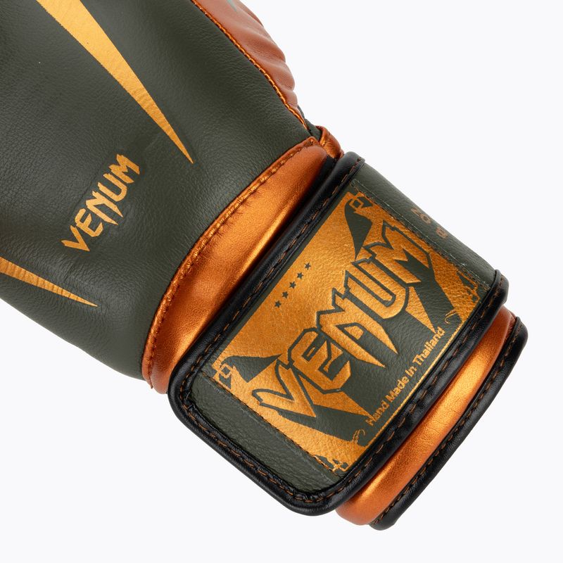Venum Giant 3.0 khaki/bronze boxing gloves 6