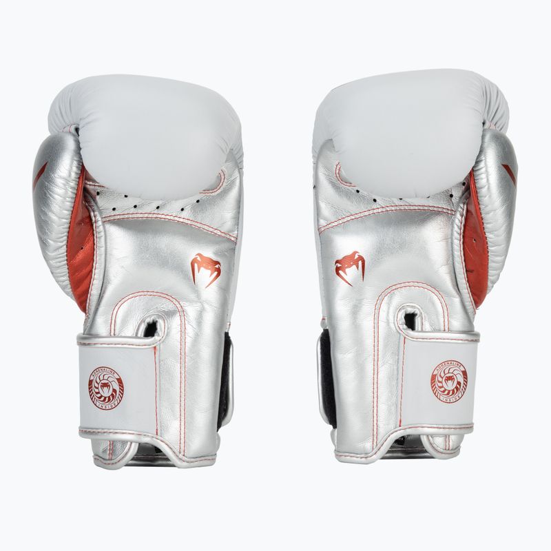 Venum Giant 3.0 red/silver boxing gloves 3