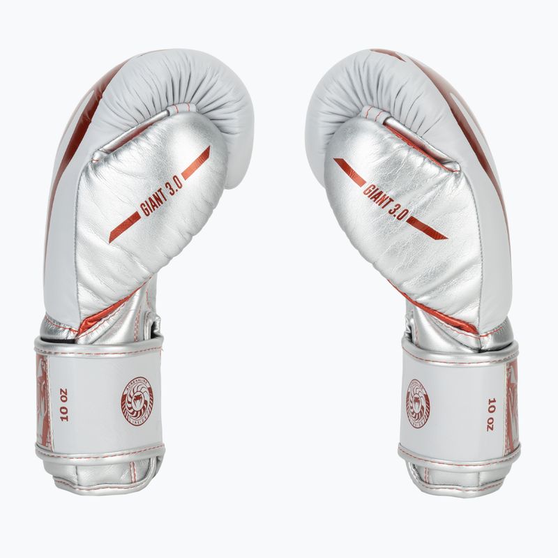 Venum Giant 3.0 red/silver boxing gloves 4