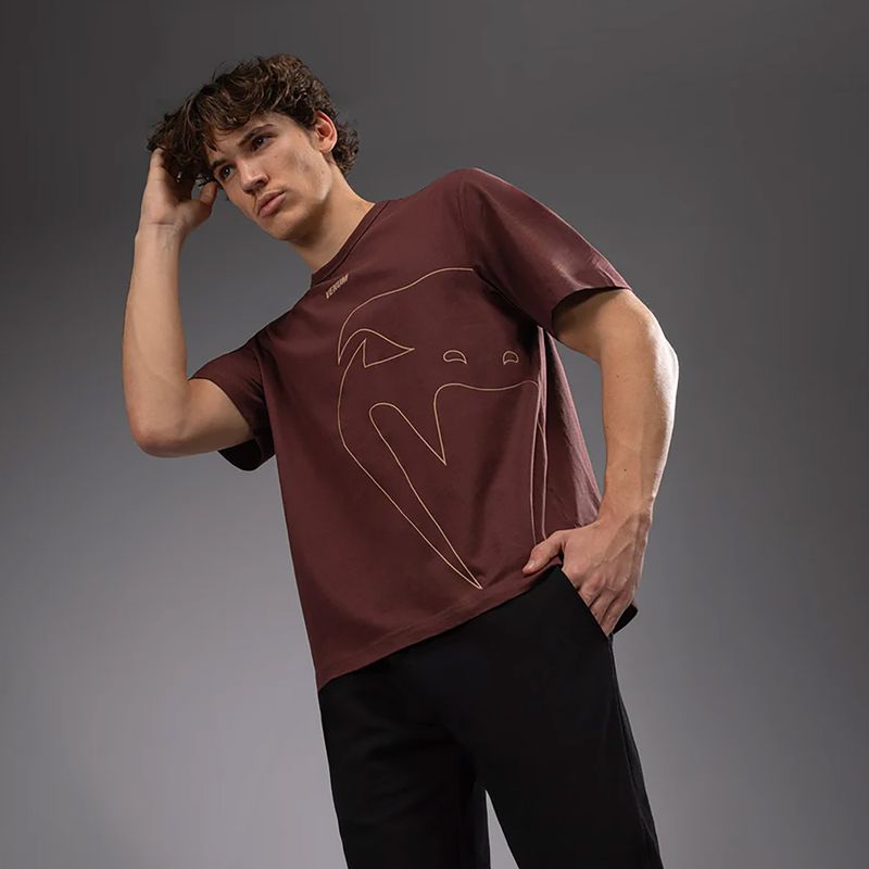 Men's Venum Giant Connect T-Shirt chocolate brown 3