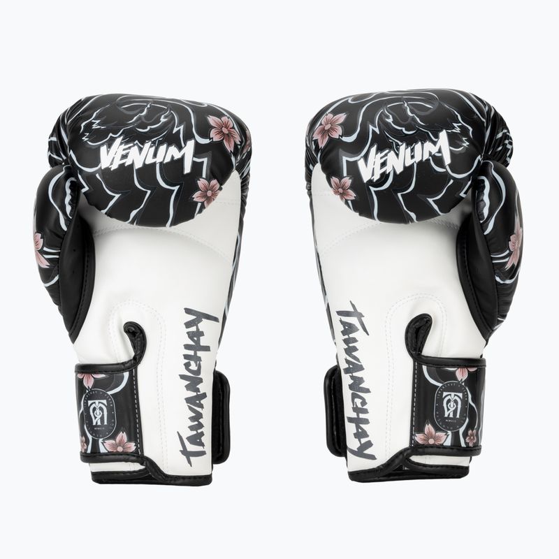 Boxing gloves Venum X Tawanchay black/white 2