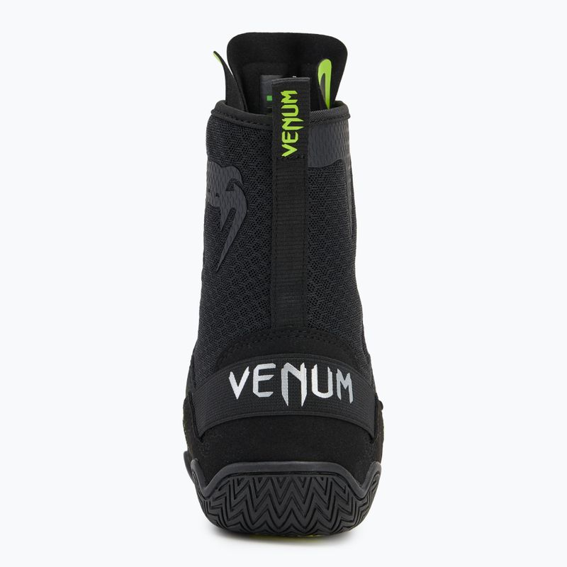 Men's Venum Training Camp 4.0 Boxing shoes black/neo green 6