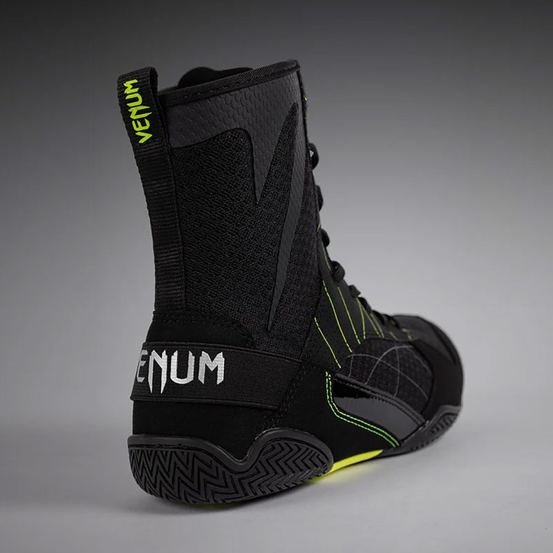 Men's Venum Training Camp 4.0 Boxing shoes black/neo green 11