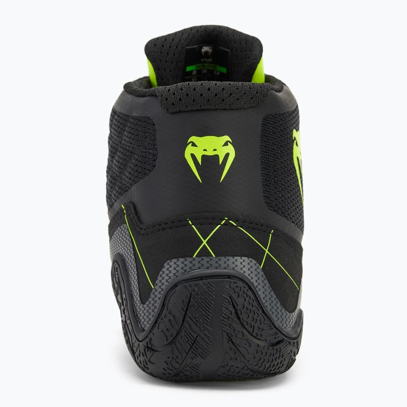 Venum Training Camp 4.0 Wrestling boxing boots black/neo green 6