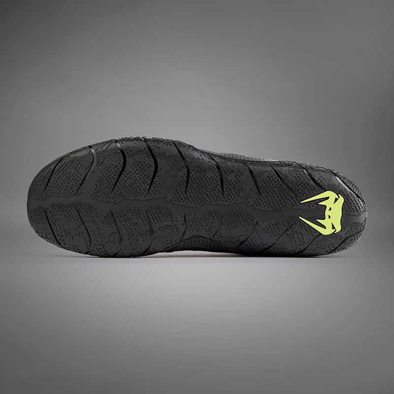 Venum Training Camp 4.0 Wrestling boxing boots black/neo green 7