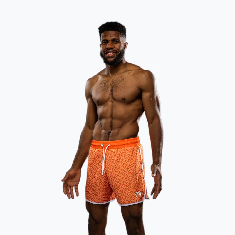 Men's training shorts Venum Echo Board orange sunset 2
