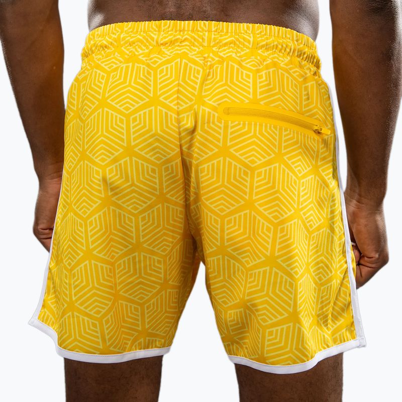 Men's training shorts Venum Octane Board vibrant yellow 5
