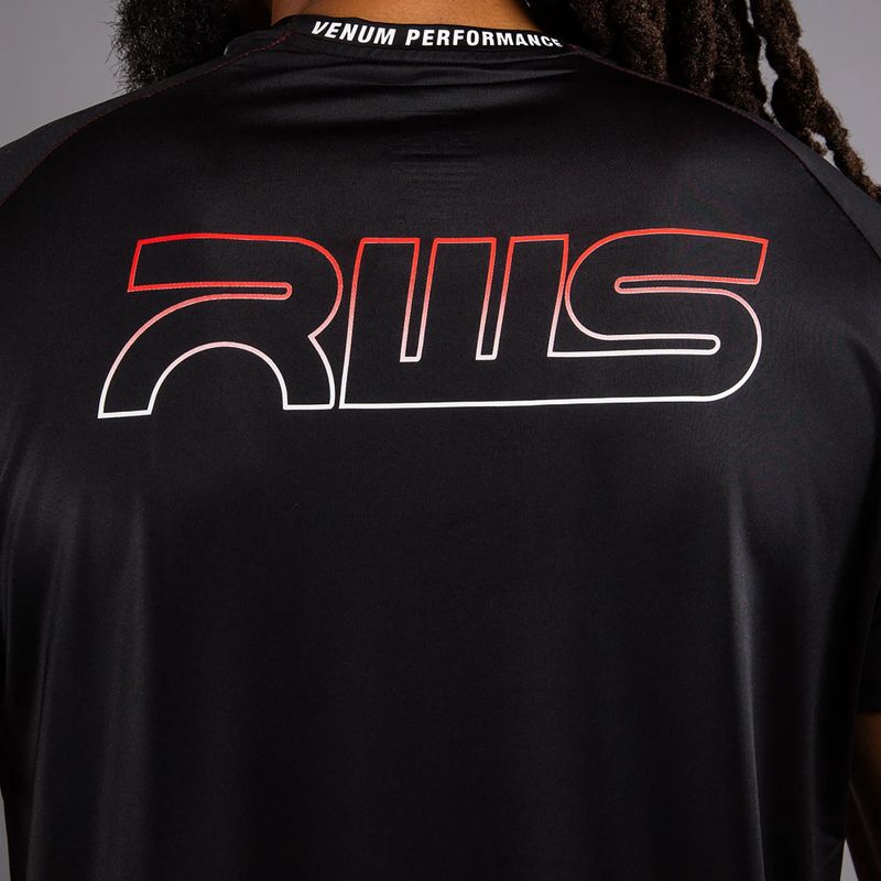 Men's T-shirt Venum x RWS 2.0 Dry-Tech black/red 6
