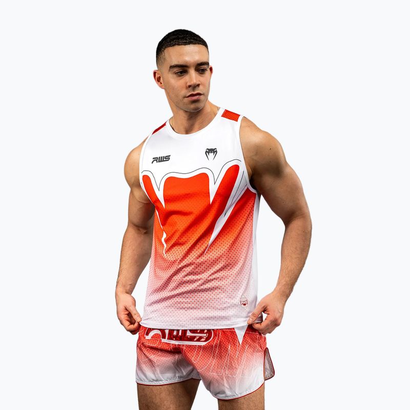 Men's T-shirt Venum x RWS 2.0 Dry-Tech Tank Top white/red