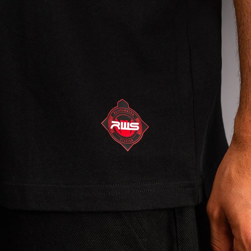 Men's T-shirt Venum x RWS 2.0 black/red 6