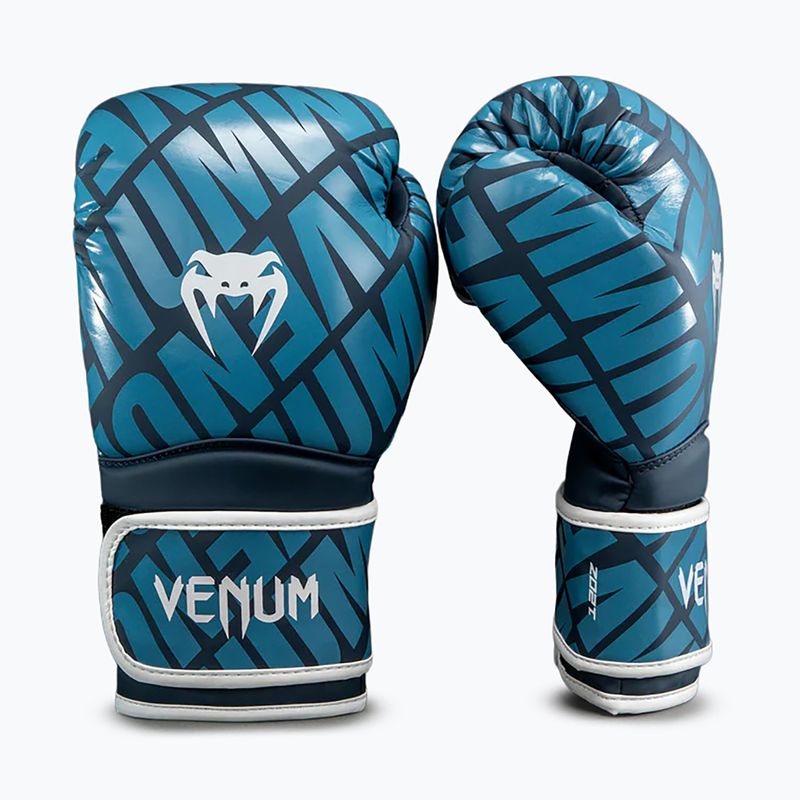 Venum Contender 1.5XT Boxing Gloves navy blue/sky blue