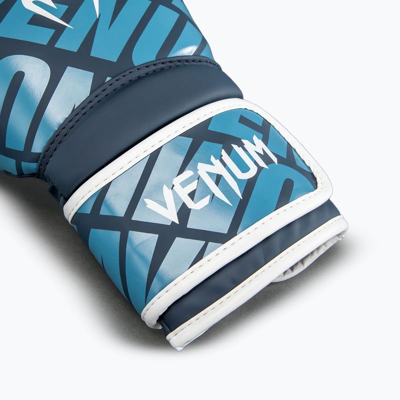 Boxing gloves Venum Contender 1.5XT Boxing navy blue/sky blue 3