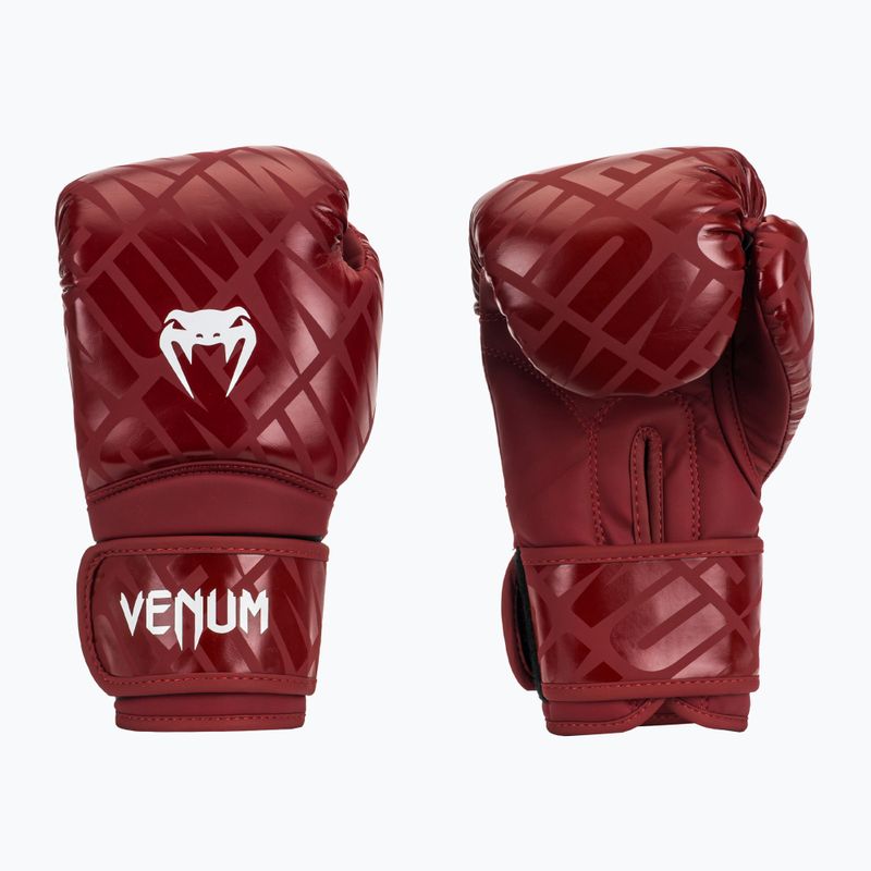 Venum Contender 1.5XT Boxing Gloves glossy burgundy
