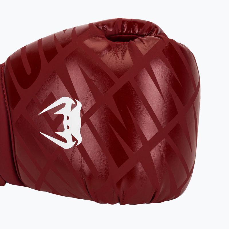 Boxing gloves Venum Contender 1.5XT Boxing glossy burgundy 5