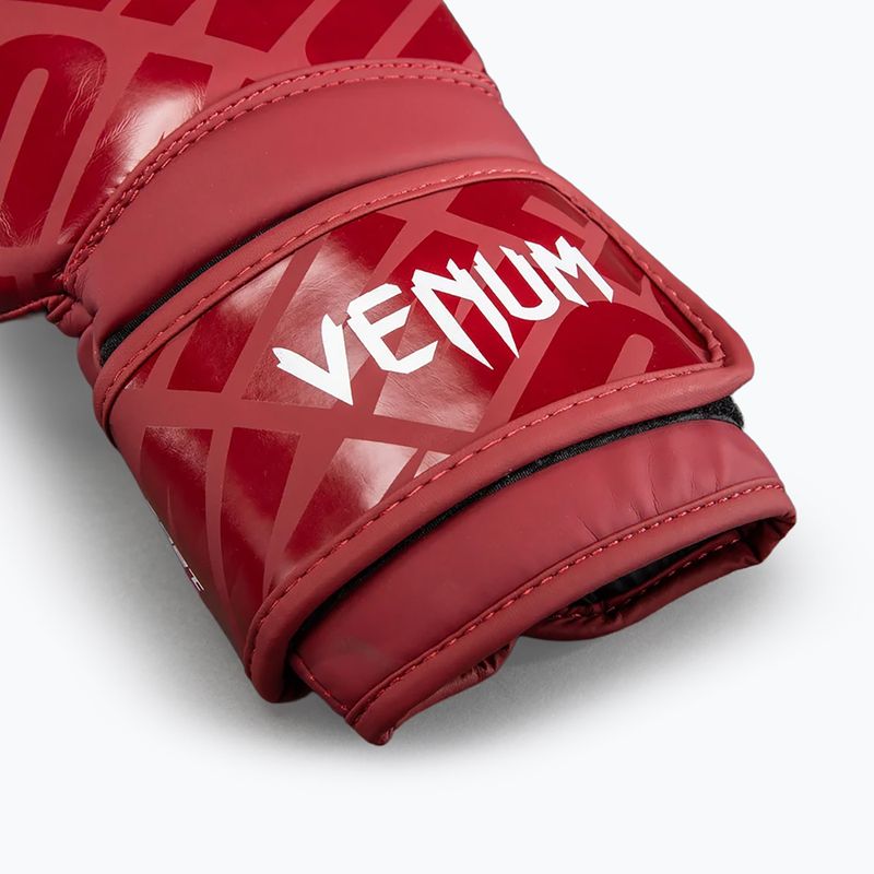 Boxing gloves Venum Contender 1.5XT Boxing glossy burgundy 3