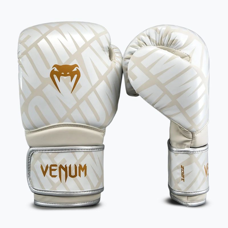 Venum Contender 1.5XT Boxing Gloves light beige/white cream