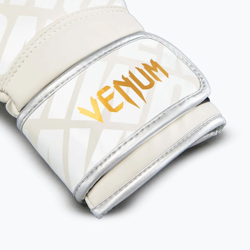Boxing gloves Venum Contender 1.5XT Boxing light beige/white cream 3