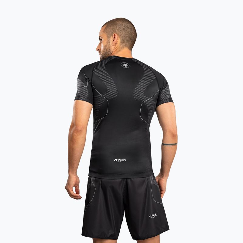 Men's rashguard Venum Nexus black/silver 2