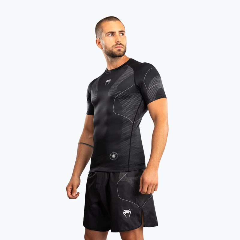 Men's rashguard Venum Nexus black/silver 5