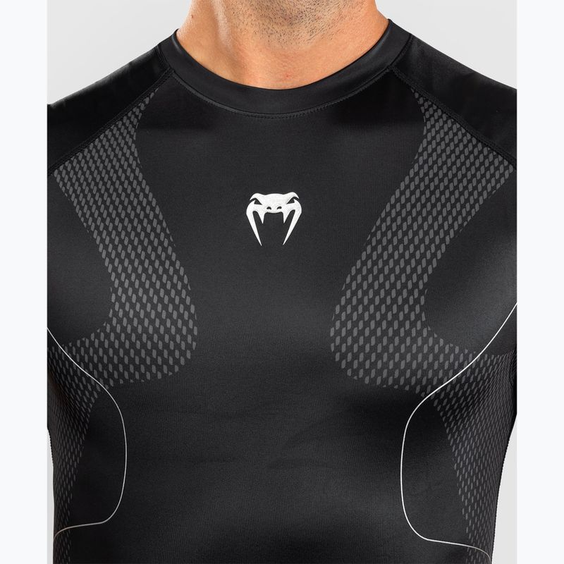 Men's rashguard Venum Nexus black/silver 5