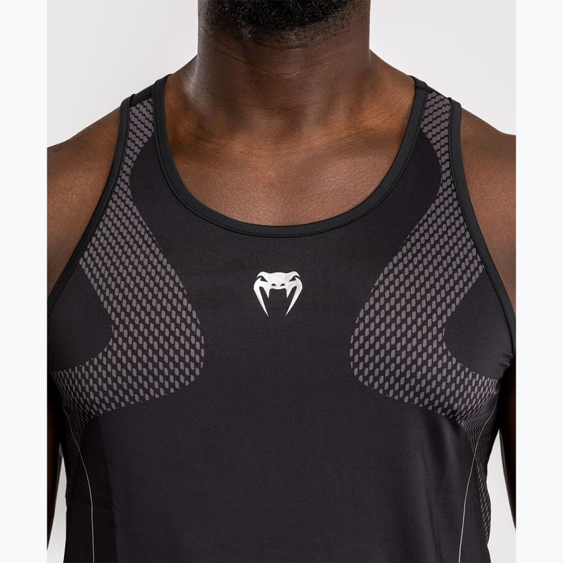 Men's training T-shirt Venum Nexus Dry Tech black/silver 5