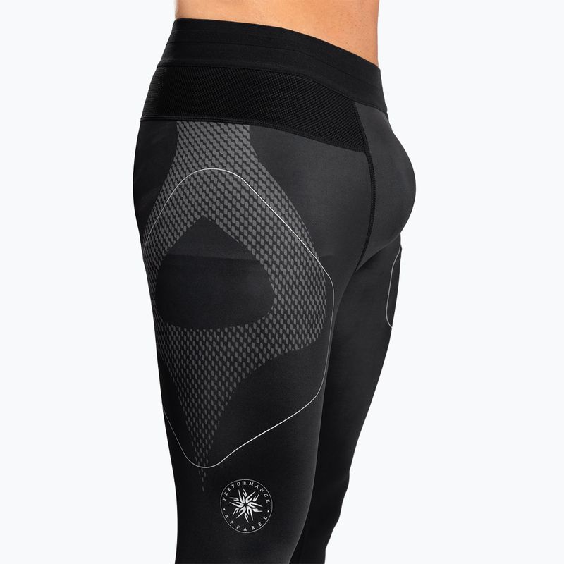 Men's training leggings Venum Nexus Spats black/silver 5