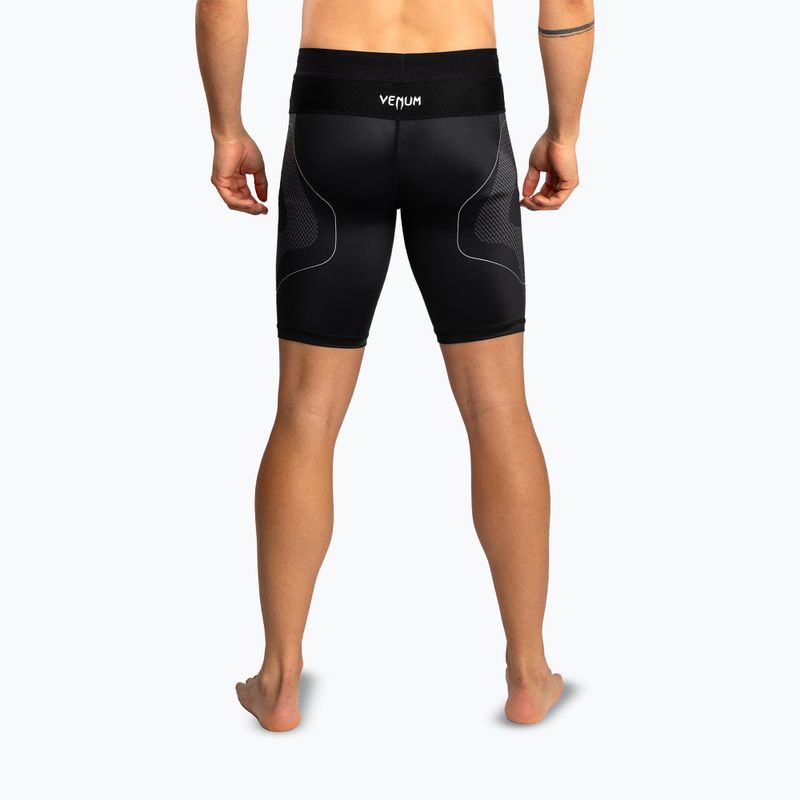Men's training shorts Venum Nexus Vale Tudo black/silver 3