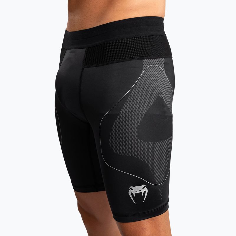 Men's training shorts Venum Nexus Vale Tudo black/silver 6
