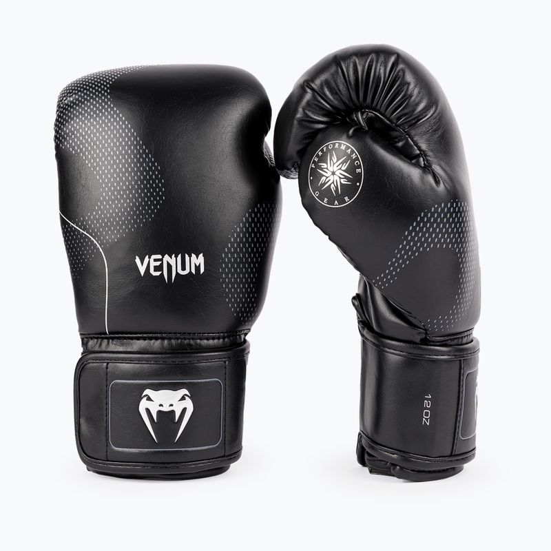 Boxing gloves Venum Nexus Boxing black/silver 2