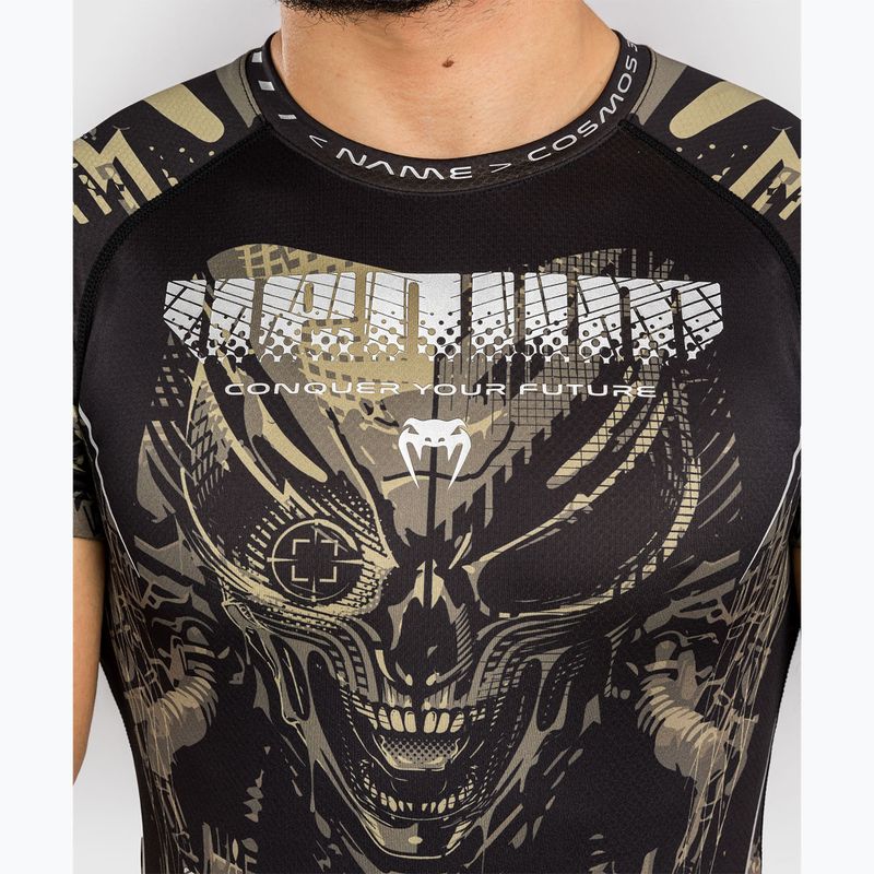 Men's rashguard Venum Invander black/sand 6