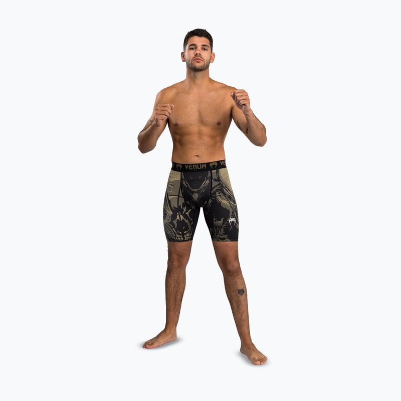 Men's training shorts Venum Invander Vale Tudo black/sand 2
