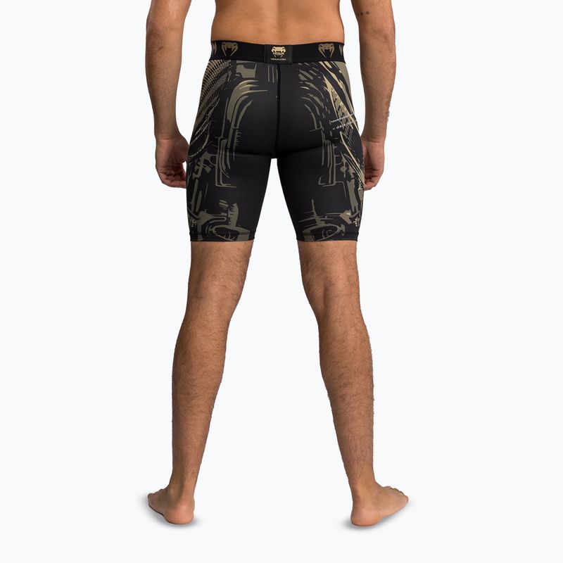Men's training shorts Venum Invander Vale Tudo black/sand 3