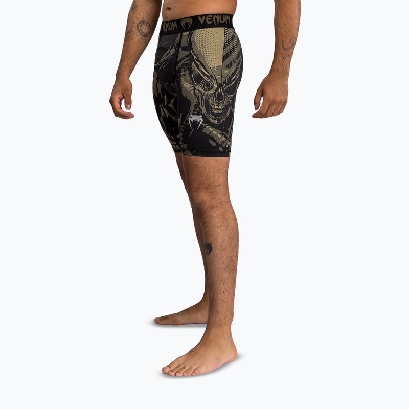 Men's training shorts Venum Invander Vale Tudo black/sand 4