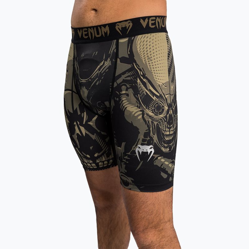 Men's training shorts Venum Invander Vale Tudo black/sand 7