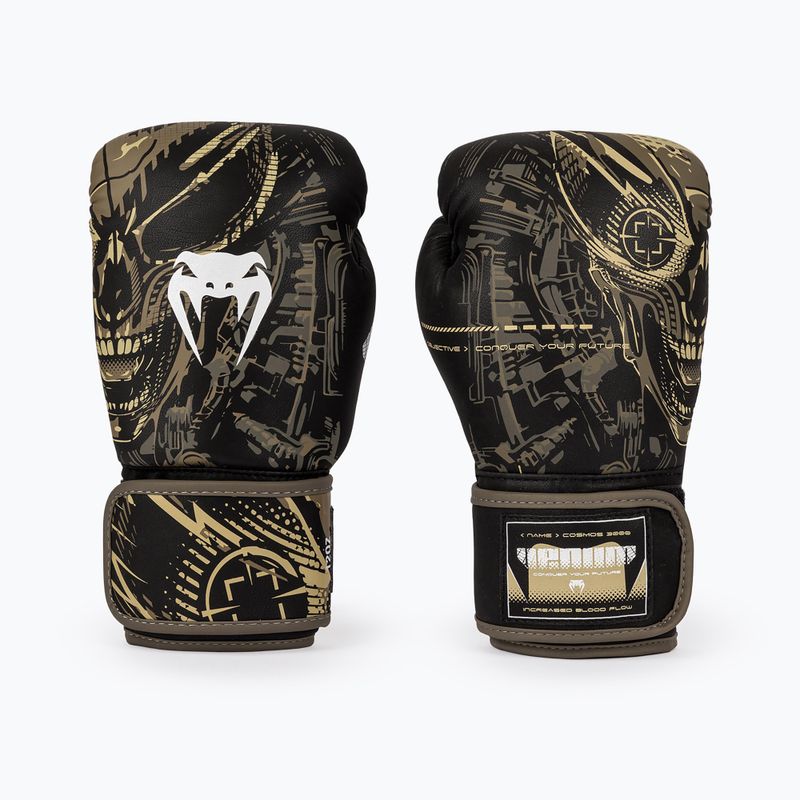 Boxing gloves Venum Invader Boxing black/sand 2