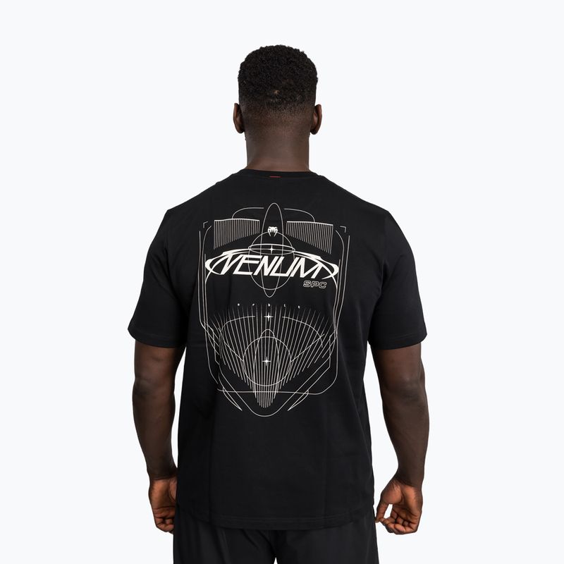 Men's T-shirt Venum Eclipse black/ivory 2