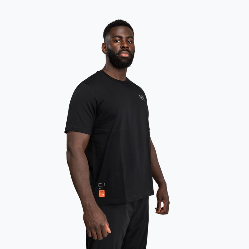 Men's T-shirt Venum Eclipse black/ivory 3