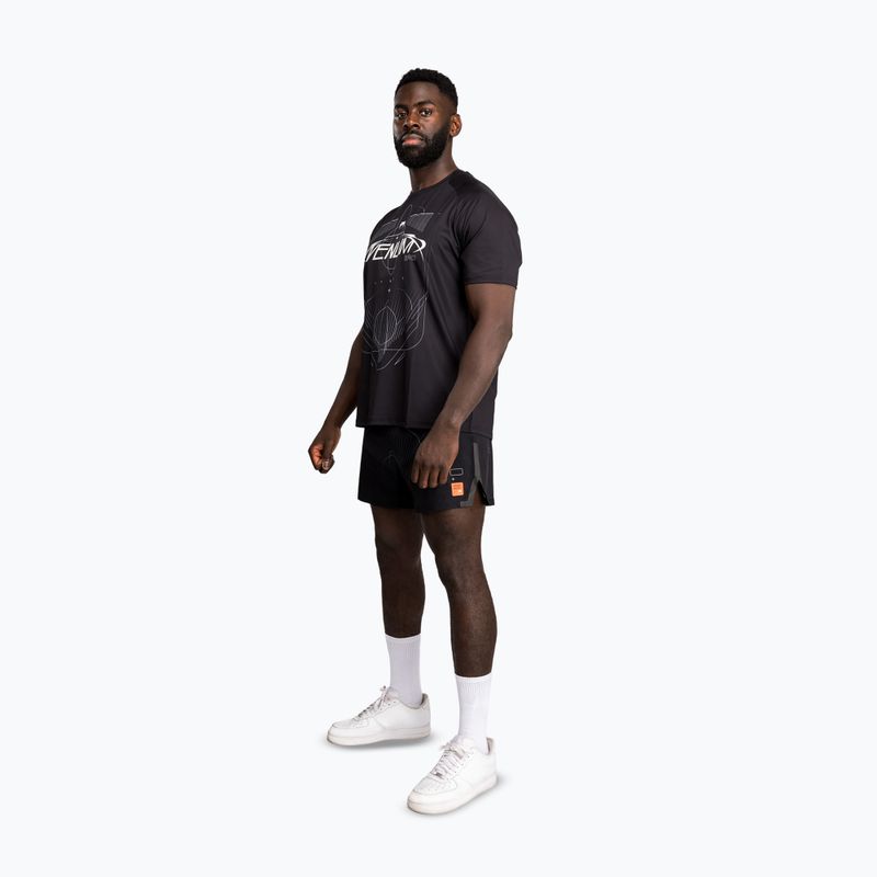 Men's T-shirt Venum Eclipse Dry Tech black/ivory 2