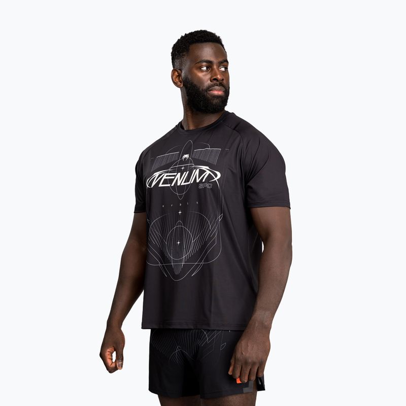 Men's T-shirt Venum Eclipse Dry Tech black/ivory 4