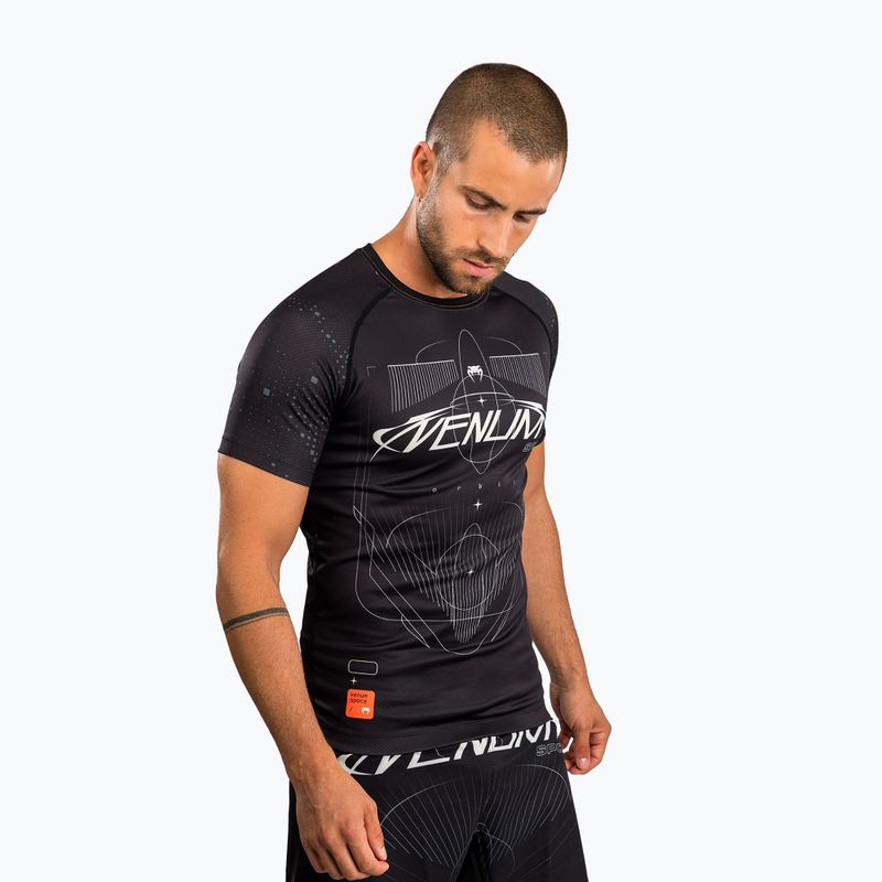Men's rashguard Venum Eclipse Rashguards black/ivory 3