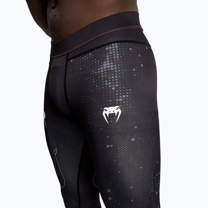 Men's training leggings Venum Eclipse Spats black/ivort 6