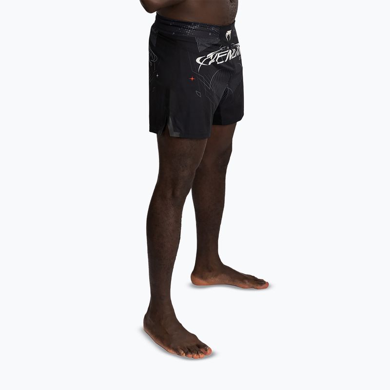 Men's training shorts Venum Eclipse Fight black/ivory 4