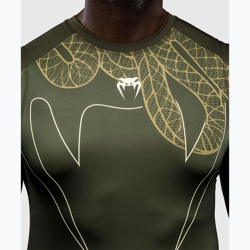 Men's rashguard Venum Serpenti Rashguards Sleeveless kaki/bronze/ivory 5