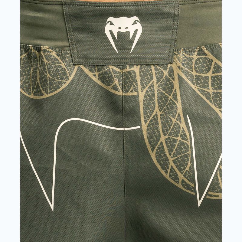 Men's training shorts Venum Serpenti Fight khaki/bronze/ivory 7