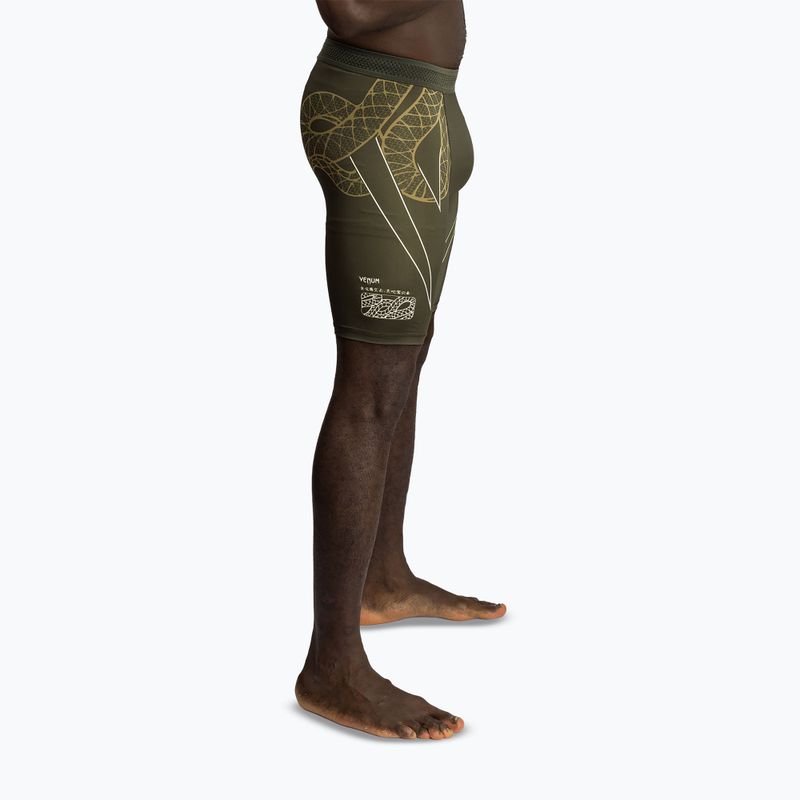 Men's trekking shorts Venum Serpenti Vale Tudo khaki/bronze/ivory 4